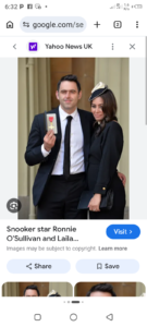 SHOCKING ANNOUNCEMENT: Snooker star O'SULLIVAN has reviewed secret reasons that makes his wife to cheat on him.... see more - Uncategorize 