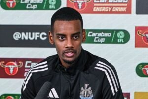 GOOD BYE SAD NEWS: Newcastle united FC Alexander Isak (9) (forward) has officially announced his departure from the club stating his reasons that.... see more - Uncategorize 