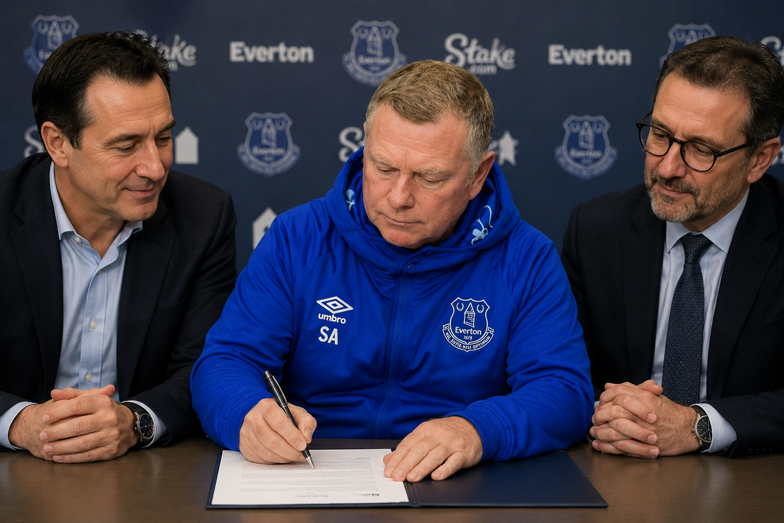 DE ACCEPTED: Stoke City F.C. manager Mark Robins has finally signed a contract worth about $909.8 million with E....see more - Blog 
