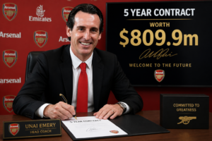 DEAL ACCEPTED: Aston villa FC head coach Unai Emery has signed 5 years contract Worth $809.9m with.... see more - Uncategorize 