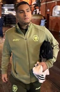 GOOD BYE SAD NEWS: Wolverhampton wanderers F.C midfielder João Gomes (No. 8) has been officially suspended indefinitely for.... see more - Uncategorize 