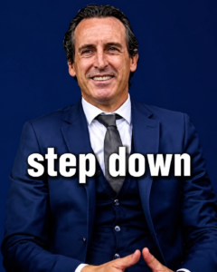 SHOCKING STUNNED NEWS: Aston villa FC head coach Unai Emery has completely step down on the position of head coach stating his reasons that.... see more - Uncategorize 