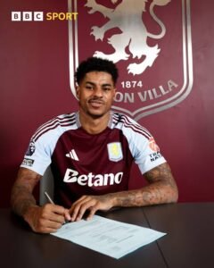 DEAL ACCEPTED HERE WE GO Comfired:Aston villa Agreed to signed Marcus Rashford from Manchester United deal wroth €40m with……see more - Uncategorize 