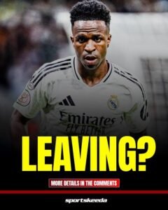 GOOD BYE SAD NEWS:Real Madrid star vinicus jr  has officially announced his departure from the club stating his reasons that…. see more - Uncategorize 