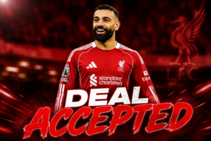 DEAL ACCEPTED: Liverpool Forward Mohamed Salah Reportedly Agrees Deal to Join New Club... See More - Uncategorize 