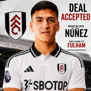 DEAL ACCEPTED: FULHAM OFFICIALLY COMPLETED A STUNNING CONTRACT WORTH MILLIONS TO SIGN NEW MIDFIELDER MARCELINO NÚÑEZ FROM... SEE MORE - Uncategorize 