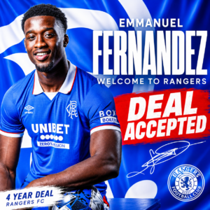 DEAL ACCEPTED: Ranger FC superstar Emmanuel Fernandez has just signs a..... - Uncategorize 