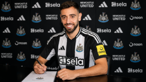 SHOCKING TRANSFER:Manchester United attacking midfielder Bruno Fernandez has just been signed in......see more - Uncategorize 