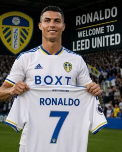DEAL ACCEPTED: Leed united fc has officially complete a deal to sign a talented winger christiano Ronaldo from M…. See more - Blog Uncategorize 