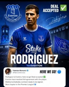 ACCEPTED: Everton FC has officially complete a deal to sign a talented defensive midfielder Rodrigo Hernández Cascante from…. See more - Uncategorize 