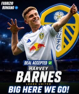 EXCLUSIVE DEAL: leed united  fc officially complete a deal to sign a talented  Winger harvey bannes from…. See more - Uncategorize 