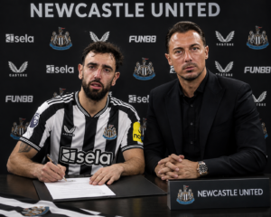 DEAL ACCEPTED: Newcastle United F.C. has officially completed a deal to sign a new Midfielder Bruno Fernandes from….see more - Uncategorize 