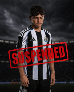 TOUCH DOWN: Newcastle United F.C. Midfielder Mason Miley has been suspended from the Football activities as his was tested positive of….see more | IMG_7787-240x300 TOUCH DOWN: Newcastle United F.C. Midfielder Mason Miley has been suspended from the Football activities as his was tested positive of….see more - Uncategorize