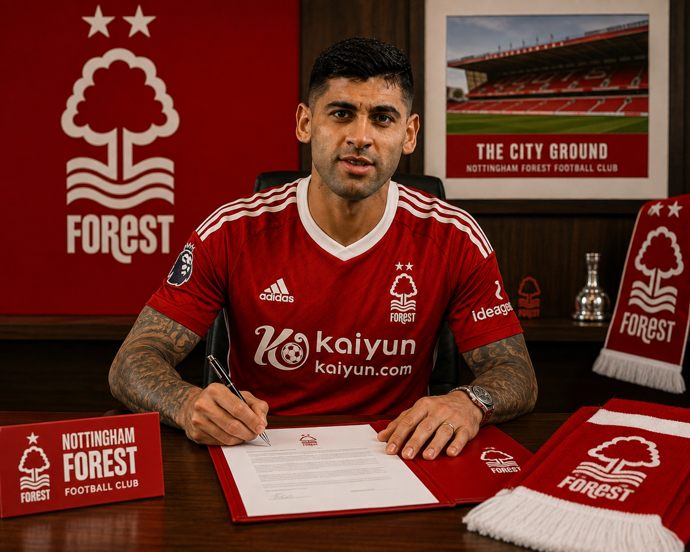 DEAL ACCEPTED: Nottingham Forest officially completed a stunning contract deal worth £150 million to sign a new Central Defender, Cristian Romero, not just as a player but as their new… see more | file_00000000014c8246a5805e7d802b5677 DEAL ACCEPTED: Nottingham Forest officially completed a stunning contract deal worth £150 million to sign a new Central Defender, Cristian Romero, not just as a player but as their new… see more - Uncategorize
