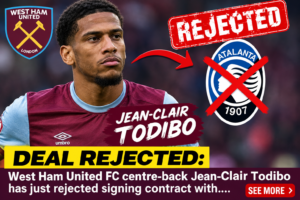 DEAL REJECTED: West Ham United FC centre-back Jean-Clair Todibo has just rejected signing contract with.... see more - Uncategorize 