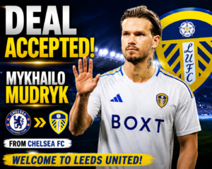 DEAL ACCEPTED: Leeds United FC has just completed a stunning deal for a new winger Mykhailo Mudryk from.... see more - Uncategorize 
