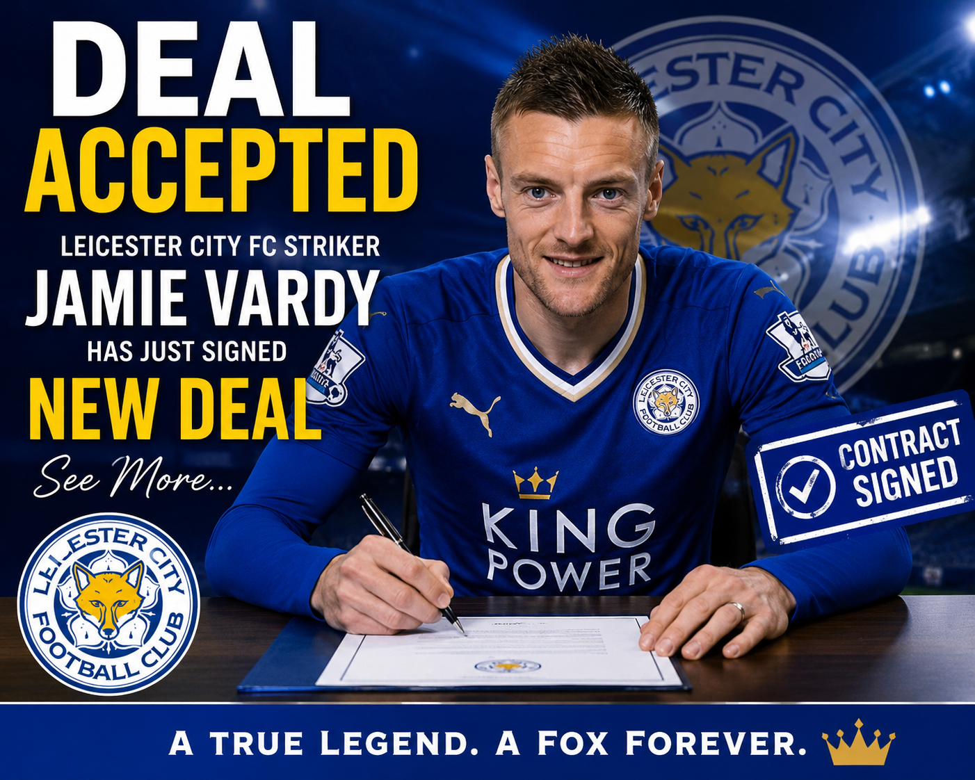 DEAL ACCEPTED: Leicester city FC striker Jamie Vardy has just signed New…See More | file_000000005e9081f4b3880a699569fbcd DEAL ACCEPTED: Leicester city FC striker Jamie Vardy has just signed New…See More - Uncategorize
