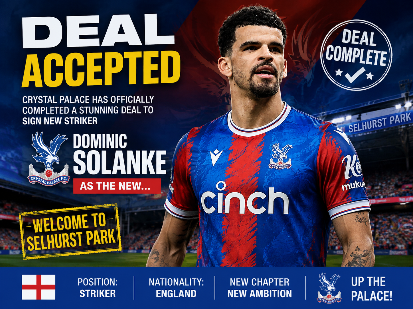 DEAL ACCEPTED: Crystal Palace has officially completed a stunning deal to sign a new Strikers Dominic Solanke as the new… See More | file_00000000620481f4aa67483cb400ab01 DEAL ACCEPTED: Crystal Palace has officially completed a stunning deal to sign a new Strikers Dominic Solanke as the new… See More - Uncategorize
