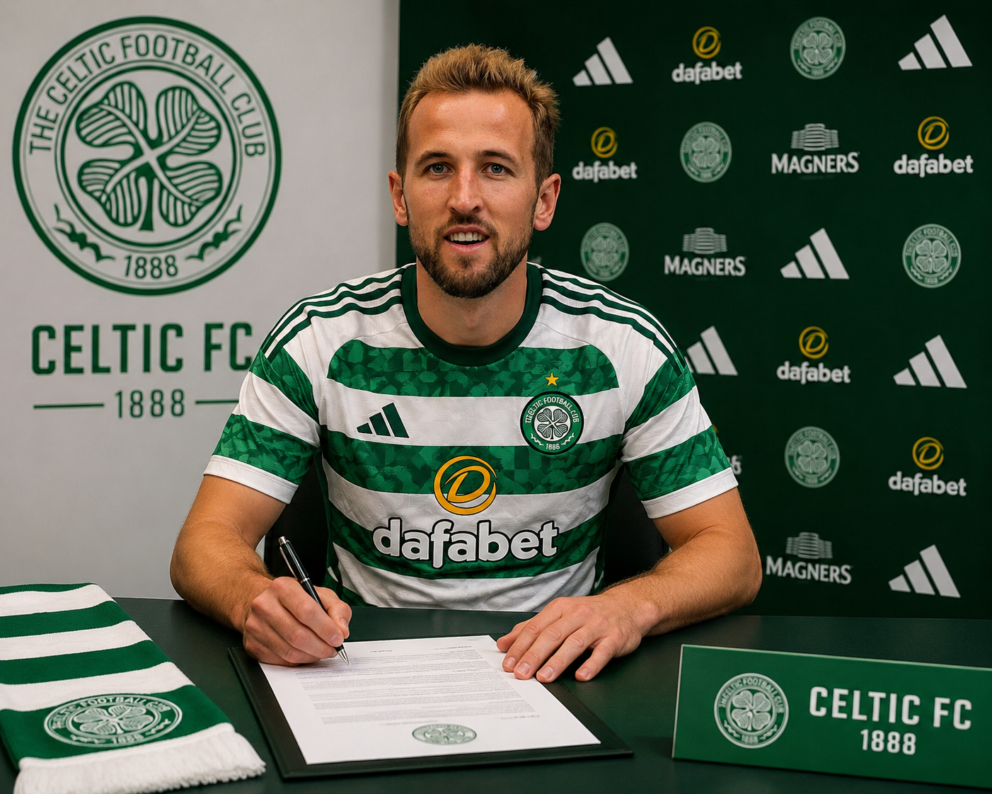 DEAL ACCEPTED: Celtic FC has officially completed a stunning deal to sign a new Striker, Harry Kane, from..... See more - Uncategorize 
