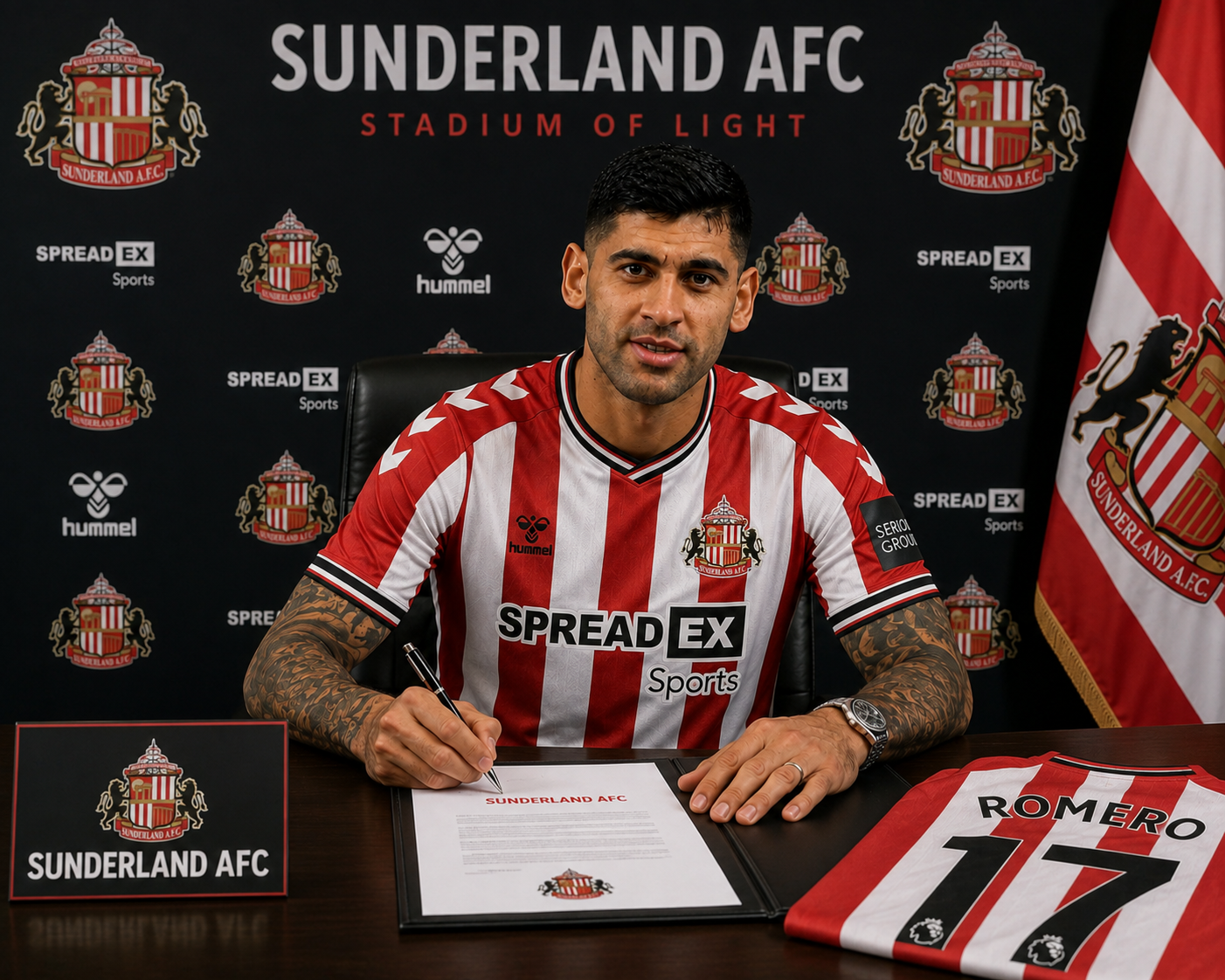 DEAL ACCEPTED: Sunderland AFC officially completed a stunning contract deal worth £150 million to sign a new Central Defender, Cristian Romero, not just as a player but as their new… see more | file_00000000b44881f497d97ea42949ac56 DEAL ACCEPTED: Sunderland AFC officially completed a stunning contract deal worth £150 million to sign a new Central Defender, Cristian Romero, not just as a player but as their new… see more - Uncategorize