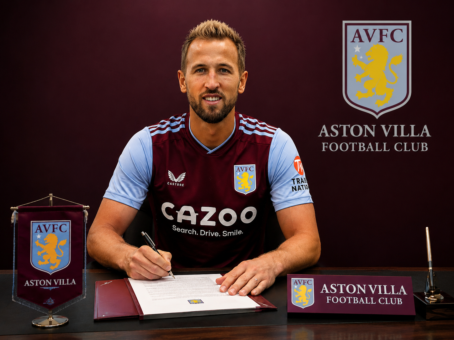DEAL ACCEPTED: Aston Villa has officially completed a stunning deal to sign a new Striker, Harry Kane, from..... See more - Uncategorize 