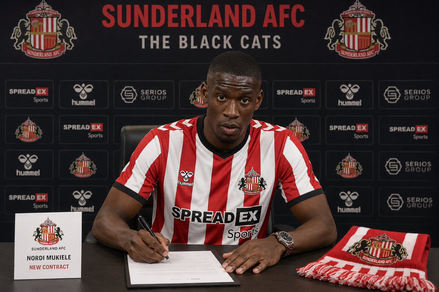 DEAL ACCEPTED: Sunderland AFC Defensive Nordi Mukiele has just signed a new long-term contract with the club… See more | file_00000000e3b881f4a94659219aa91aa5 DEAL ACCEPTED: Sunderland AFC Defensive Nordi Mukiele has just signed a new long-term contract with the club… See more - Uncategorize