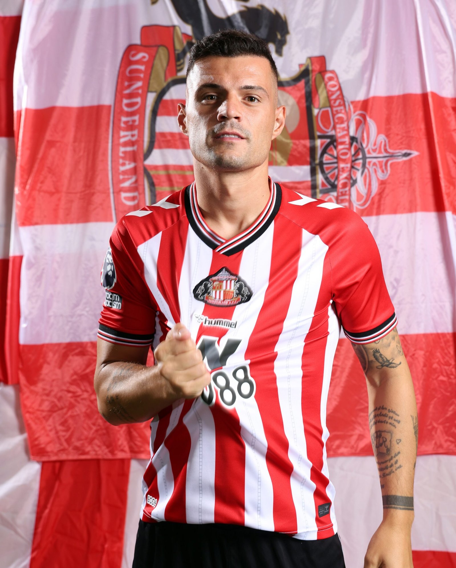 BREAKING NEWS: Excitement hit Sunderland AFC, as the Sunderland Board, through the Chairman Kyril Louis-Dreyfus, sent a message to Sunderland Head Coach Régis Le Bris, fans, and the broader community. Coach Régis Le Bris then made a major announcement, naming Granit Xhaka the new….. See more - Uncategorize 