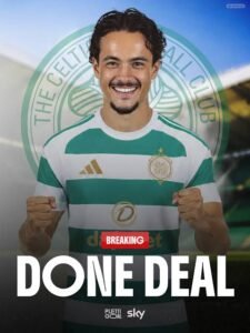 IT IS DONE : Celtic FC Has Officially completed the signing deal of a new Midfielder Mika Baur from.... see more - Uncategorize 